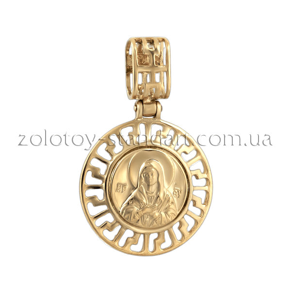 Золотой подвес 1,4,0768 детальное изображение ювелирного изделия Золотые подвески иконки Золотой подвес 1,4,0768 детальное изображение ювелирного изделия Золотые подвески иконки