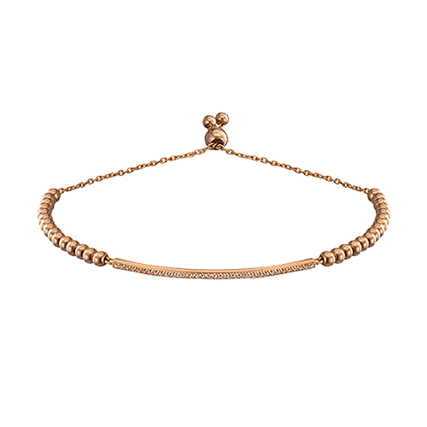 Браслет из красного золота Бусины 032384 детальное изображение ювелирного изделия Женские золотые браслеты