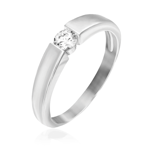 Серебряное кольцо с цирконием SWAROVSKI 025159 детальное изображение ювелирного изделия Серебряные кольца с фианитом Серебряное кольцо с цирконием SWAROVSKI 025159 детальное изображение ювелирного изделия Серебряные кольца с фианитом