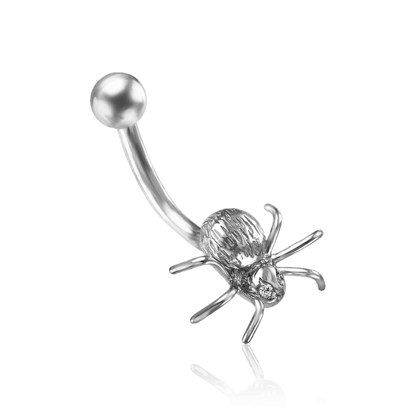 Серебряная серьга для пирсинга Паук 035910 детальное изображение ювелирного изделия Серебряные серьги для пирсинга Серебряная серьга для пирсинга Паук 035910 детальное изображение ювелирного изделия Серебряные серьги для пирсинга
