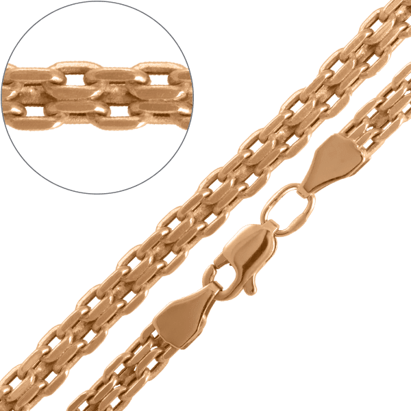 Золотая цепочка Форбисмарк 14611 детальное изображение ювелирного изделия Золотые цепочки Форбисмарк Золотая цепочка Форбисмарк 14611 детальное изображение ювелирного изделия Золотые цепочки Форбисмарк