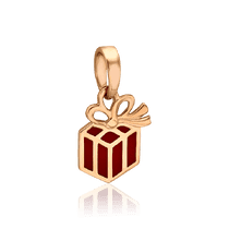 обзорное фото Кулон из золота 585 Новогодний Подарок 034222 Золотые подвески обзорное фото Кулон из золота 585 Новогодний Подарок 034222  Золотые подвески