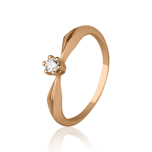 Золотое кольцо с бриллиантом S12137 детальное изображение ювелирного изделия Золотые кольца для помолвки с бриллиантом Золотое кольцо с бриллиантом S12137 детальное изображение ювелирного изделия Золотые кольца для помолвки с бриллиантом