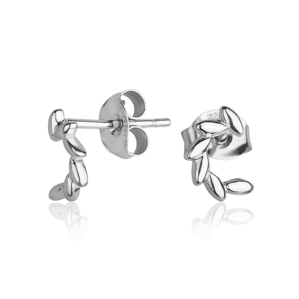 Серебряные серьги-гвоздики без вставок 027336 детальное изображение ювелирного изделия Серебряные серьги без вставок Серебряные серьги-гвоздики без вставок 027336 детальное изображение ювелирного изделия Серебряные серьги без вставок