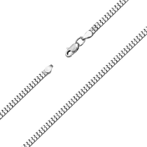 обзорное фото Цепочка из серебра 925 пробы 030132  Золотые цепочки