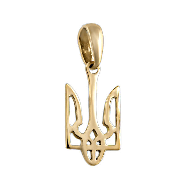 Купить золотой подвес Герб Украины Купить золотой подвес Герб Украины