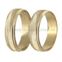 обзорное фото Золотое обручальное кольцо К10530 Золотые обручальные кольца с алмазной гранью обзорное фото Золотое обручальное кольцо К10530  Золотые обручальные кольца с алмазной гранью