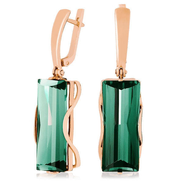 Золотые серьги с кварцем 023491 детальное изображение ювелирного изделия Золотые серьги с кварцем Золотые серьги с кварцем 023491 детальное изображение ювелирного изделия Золотые серьги с кварцем