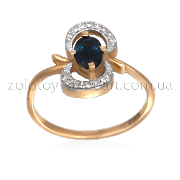 Золотое кольцо с сапфиром и бриллиантами 11992 детальное изображение ювелирного изделия Золотые кольца с сапфиром Золотое кольцо с сапфиром и бриллиантами 11992 детальное изображение ювелирного изделия Золотые кольца с сапфиром