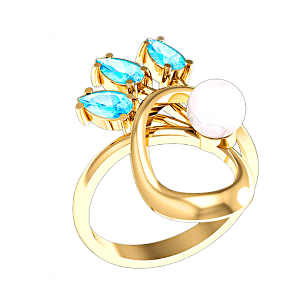 Кольцо с жемчугом 320997 детальное изображение ювелирного изделия Золотые кольца с жемчугом Кольцо с жемчугом 320997 детальное изображение ювелирного изделия Золотые кольца с жемчугом