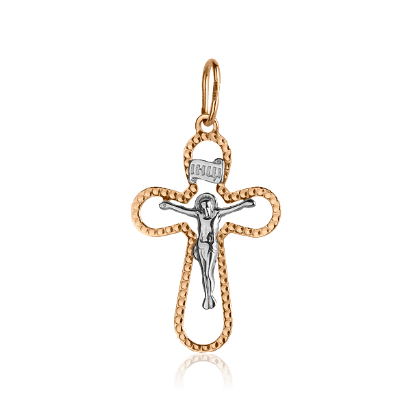 Золотий хрест 511221нрши детальне зображення ювелірного виробу