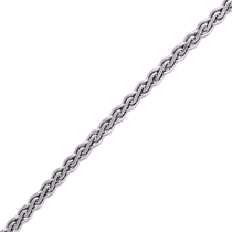 обзорное фото Cеребряная цепочка Спига 346  Серебряные цепочки