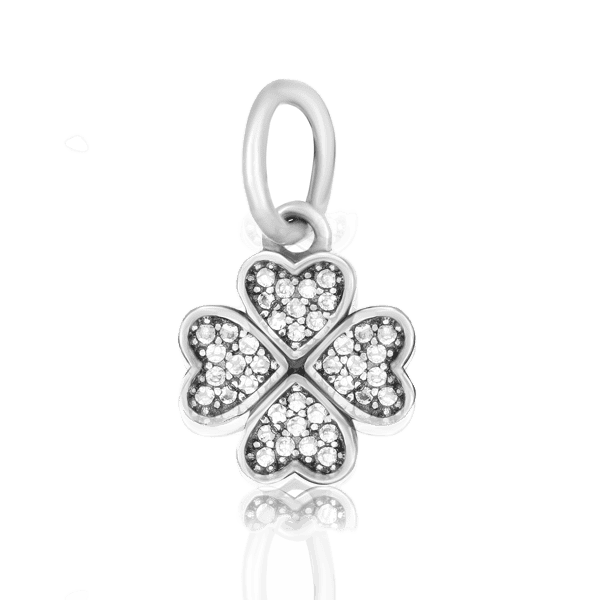 Серебряный подвес-шарм Клевер 024937 детальное изображение ювелирного изделия Серебряные подвесы-шармы (бусины) Серебряный подвес-шарм Клевер 024937 детальное изображение ювелирного изделия Серебряные подвесы-шармы (бусины)