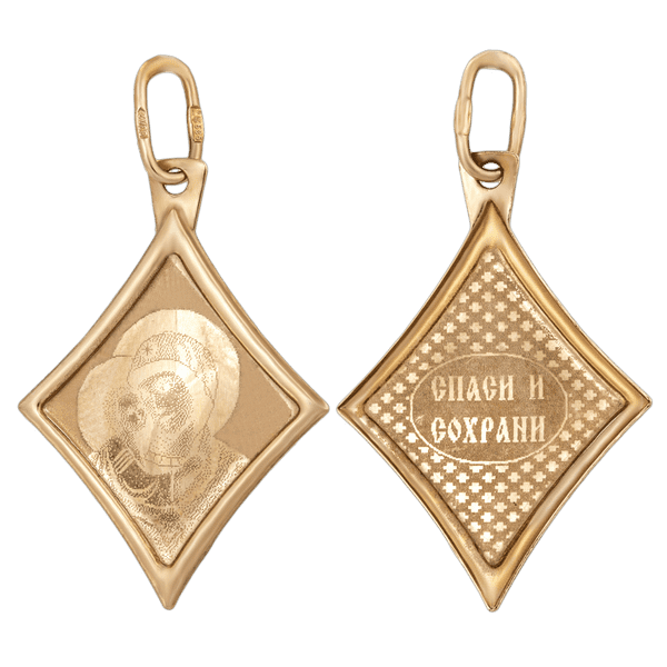 Купить золотой подвес Матер Божья Купить золотой подвес Матер Божья