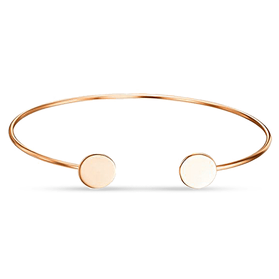 Золотий браслет з глянцевими монетками 038517 детальне зображення ювелірного виробу Золотий браслет з глянцевими монетками 038517 детальне зображення ювелірного виробу