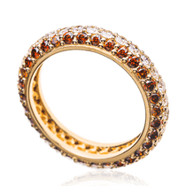 обзорное фото Кольцо с бриллиантами 023336 Золотые кольца с бриллиантами обзорное фото Кольцо с бриллиантами 023336  Золотые кольца с бриллиантами