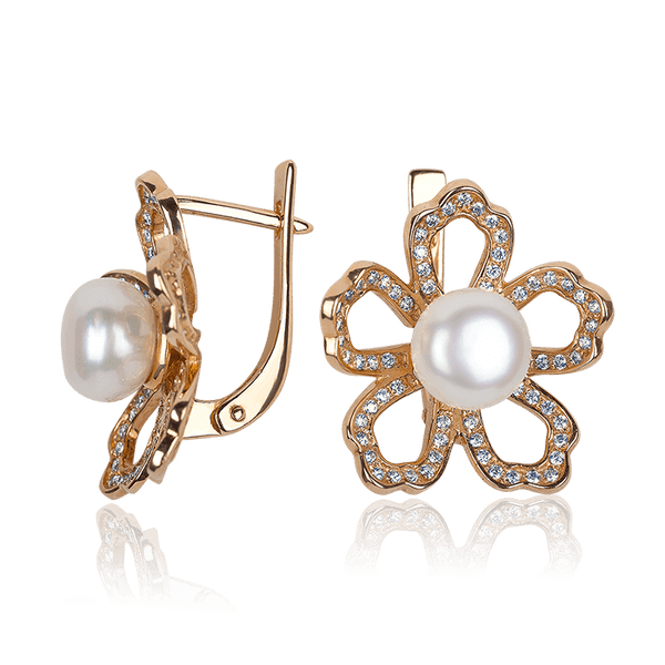 Золотые серьги массивные Золотые серьги массивные