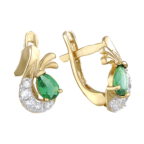 Серебряные серьги С3ФИ/098 детальное изображение ювелирного изделия Серьги с позолотой Серебряные серьги С3ФИ/098 детальное изображение ювелирного изделия Серьги с позолотой