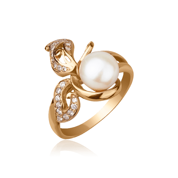 Золотое кольцо с жемчугом 311902 детальное изображение ювелирного изделия Золотые кольца с жемчугом Золотое кольцо с жемчугом 311902 детальное изображение ювелирного изделия Золотые кольца с жемчугом