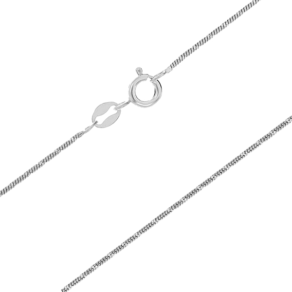 Серебряная цепочка тонда (Снейк) с алмазной насечкой 033798 детальное изображение ювелирного изделия Серебряные цепочки Серебряная цепочка тонда (Снейк) с алмазной насечкой 033798 детальное изображение ювелирного изделия Серебряные цепочки