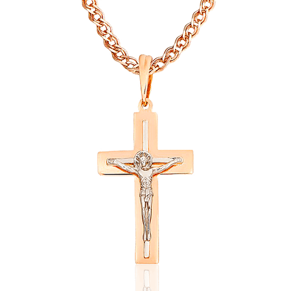 Золотой крест 031879 детальное изображение ювелирного изделия Золотые крестики православные Золотой крест 031879 детальное изображение ювелирного изделия Золотые крестики православные