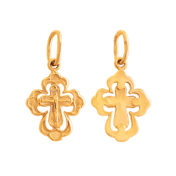 Золотой крестик 1,4,0784 Золотой крестик 1,4,0784