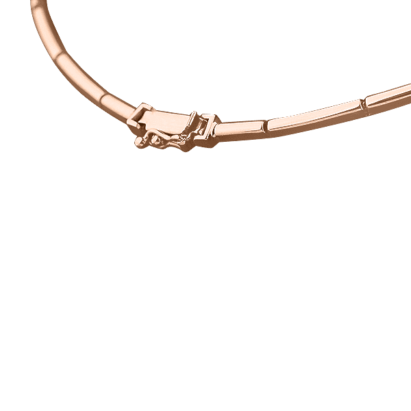 Золотое колье с фианитами 026034 купить Золотое колье с фианитами 026034 купить