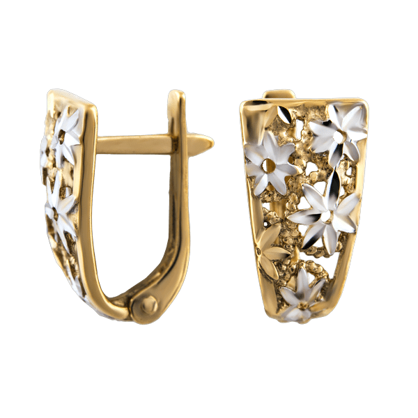 Золотые серьги 210399 детальное изображение ювелирного изделия Золотые серьги с английским замком Золотые серьги 210399 детальное изображение ювелирного изделия Золотые серьги с английским замком