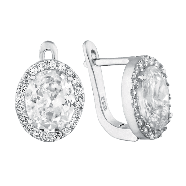 Серебряные серьги СК2Ф/410 детальное изображение ювелирного изделия Серебряные серьги с камнями Серебряные серьги СК2Ф/410 детальное изображение ювелирного изделия Серебряные серьги с камнями