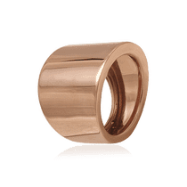 обзорное фото Широкое золотое кольцо без вставок 028711 Золотые кольца без вставок обзорное фото Широкое золотое кольцо без вставок 028711  Золотые кольца без вставок