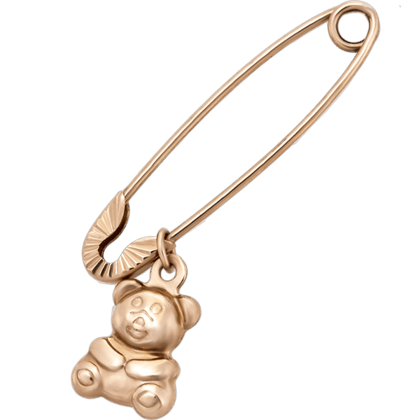 Золотая булавка Мишка 04022 детальное изображение ювелирного изделия Золотые булавки Золотая булавка Мишка 04022 детальное изображение ювелирного изделия Золотые булавки