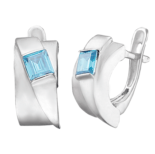 Серебряные серьги С2ФТ1/001 детальное изображение ювелирного изделия Серебряные серьги с камнями Серебряные серьги С2ФТ1/001 детальное изображение ювелирного изделия Серебряные серьги с камнями