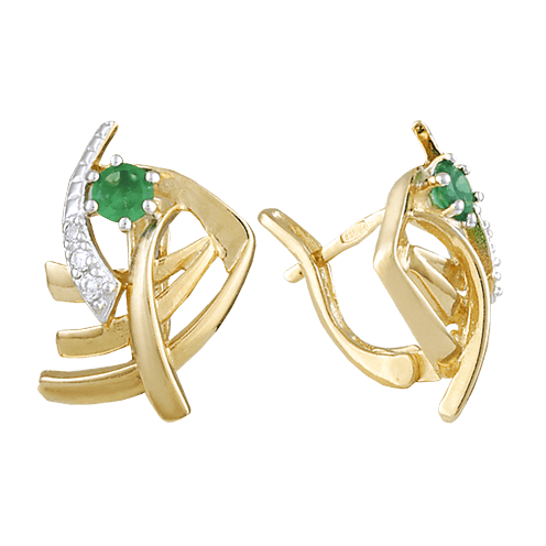 Серебряные серьги С3ФИ/082 детальное изображение ювелирного изделия Серьги с позолотой Серебряные серьги С3ФИ/082 детальное изображение ювелирного изделия Серьги с позолотой