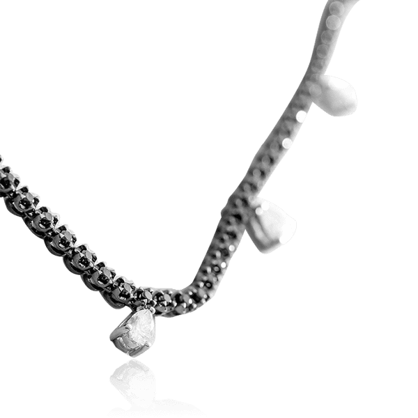 Бриллиантовое колье в белом золоте 750 пробы 032867 детальное изображение ювелирного изделия Золотое колье с бриллиантами Бриллиантовое колье в белом золоте 750 пробы 032867 детальное изображение ювелирного изделия Золотое колье с бриллиантами