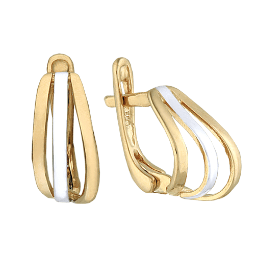 Серебряные серьги С32А/195 детальное изображение ювелирного изделия Серьги с позолотой Серебряные серьги С32А/195 детальное изображение ювелирного изделия Серьги с позолотой