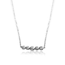 обзорное фото Колье из белого золота с бриллиантами Юнона 032786 Золотые колье с камнями обзорное фото Колье из белого золота с бриллиантами Юнона 032786  Золотые колье с камнями