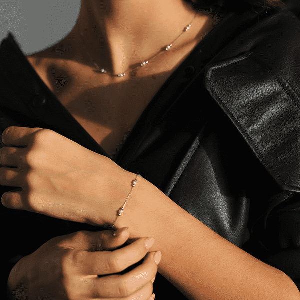 Браслет из белого золота Браслет из белого золота