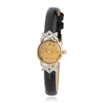 обзорное фото Женские наручные часы с золотым корпусом 036167  Женские золотые часы
