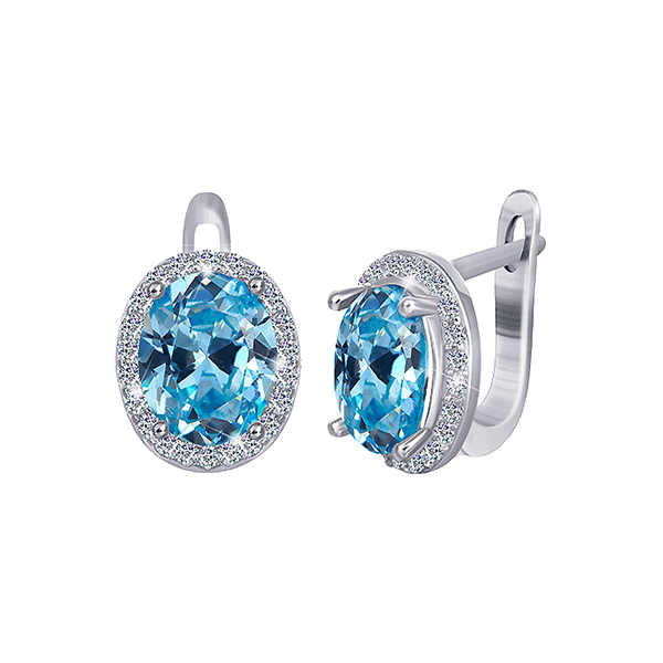 Серебряные серьги СК2ФТ/410 детальное изображение ювелирного изделия Серебряные серьги с камнями Серебряные серьги СК2ФТ/410 детальное изображение ювелирного изделия Серебряные серьги с камнями