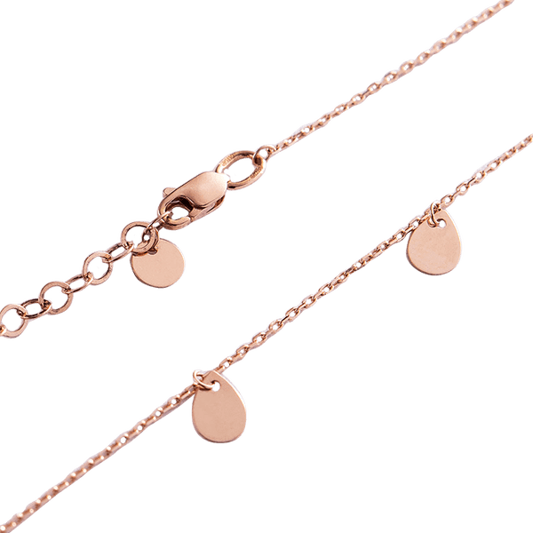 колье из красного золота 585 капли колье из красного золота 585 капли