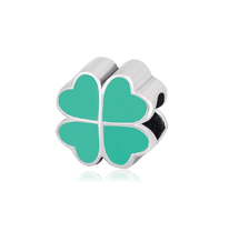 обзорное фото Серебряный подвес-шарм Клевер 026391 Серебряные подвесы-шармы (бусины) обзорное фото Серебряный подвес-шарм Клевер 026391  Серебряные подвесы-шармы (бусины)