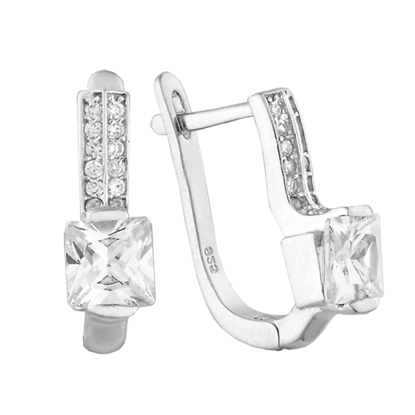 Серебряные серьги СК2Ф/389 детальное изображение ювелирного изделия Серебряные серьги с камнями Серебряные серьги СК2Ф/389 детальное изображение ювелирного изделия Серебряные серьги с камнями