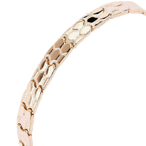 обзорное фото Золотой браслет Ролекс с имитацией кожи 031940 Золотые браслеты без камней обзорное фото Золотой браслет Ролекс с имитацией кожи 031940  Золотые браслеты без камней