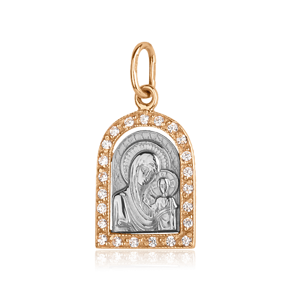 Золотой подвес Богородица 1,4,0241 детальное изображение ювелирного изделия Золотые подвески иконки Золотой подвес Богородица 1,4,0241 детальное изображение ювелирного изделия Золотые подвески иконки