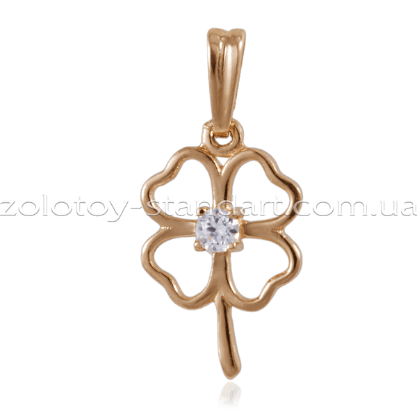 Золотой кулон 31073 детальное изображение ювелирного изделия Золотые кулоны с фианитом Золотой кулон 31073 детальное изображение ювелирного изделия Золотые кулоны с фианитом
