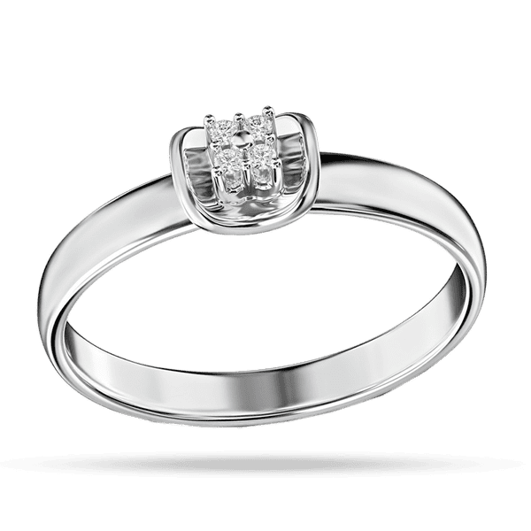 Кольцо в белом золоте с бриллиантами 040274 детальное изображение ювелирного изделия Золотые кольца с бриллиантами Кольцо в белом золоте с бриллиантами 040274 детальное изображение ювелирного изделия Золотые кольца с бриллиантами