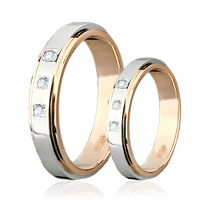 обзорное фото Обручальное кольцо с бриллиантами 023183 Обручальные кольца с бриллиантами обзорное фото Обручальное кольцо с бриллиантами 023183  Обручальные кольца с бриллиантами