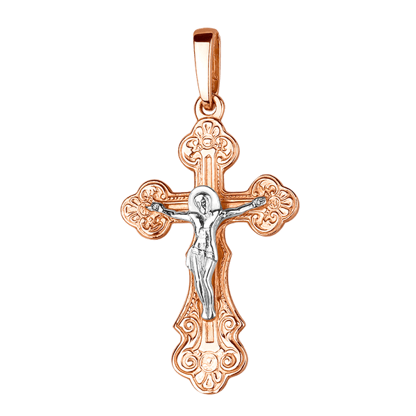 золотой крестик с распятием золотой крестик с распятием