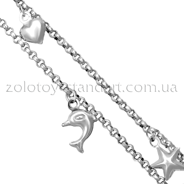 Срібний браслет 59103 детальне зображення ювелірного виробу Срібний браслет 59103 детальне зображення ювелірного виробу