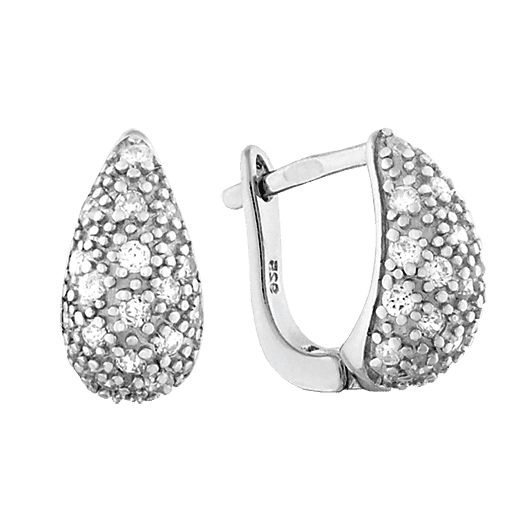 Серебряные серьги С2Ф/335 детальное изображение ювелирного изделия Серебряные серьги с камнями Серебряные серьги С2Ф/335 детальное изображение ювелирного изделия Серебряные серьги с камнями